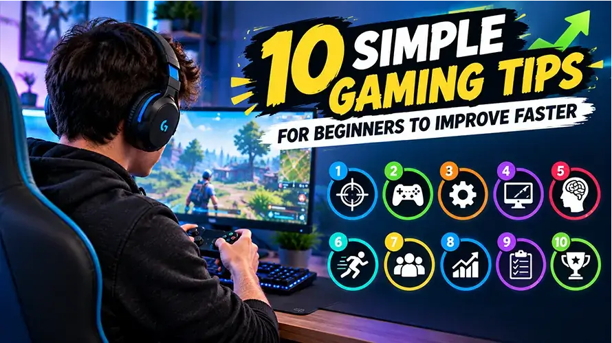 10 Simple Gaming Tips for Beginners to Improve Faster