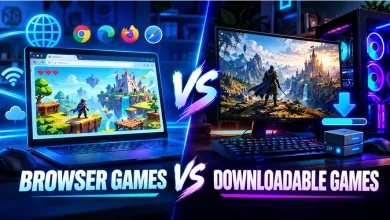 Browser Games vs Downloadable Games: What’s the Difference?