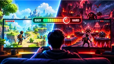 How Game Difficulty Changes the Way We Play