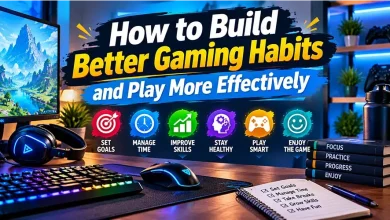 How to Build Better Gaming Habits and Play More Effectively
