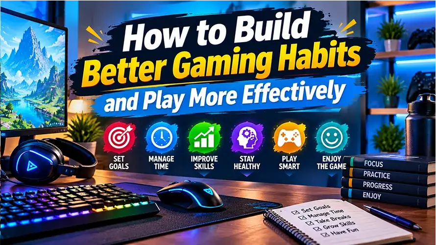 How to Build Better Gaming Habits and Play More Effectively