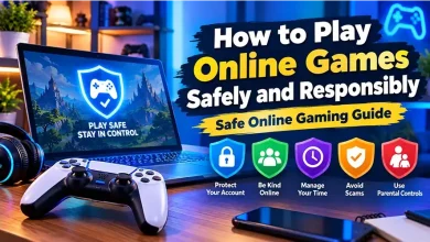 How to Play Online Games Safely and Responsibly Safe Online Gaming Guide