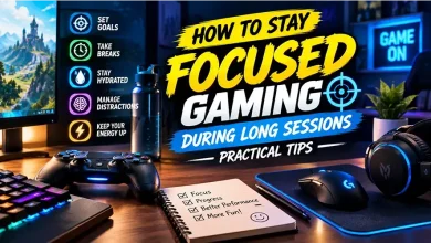 How to Stay Focused Gaming During Long Sessions Practical Tips