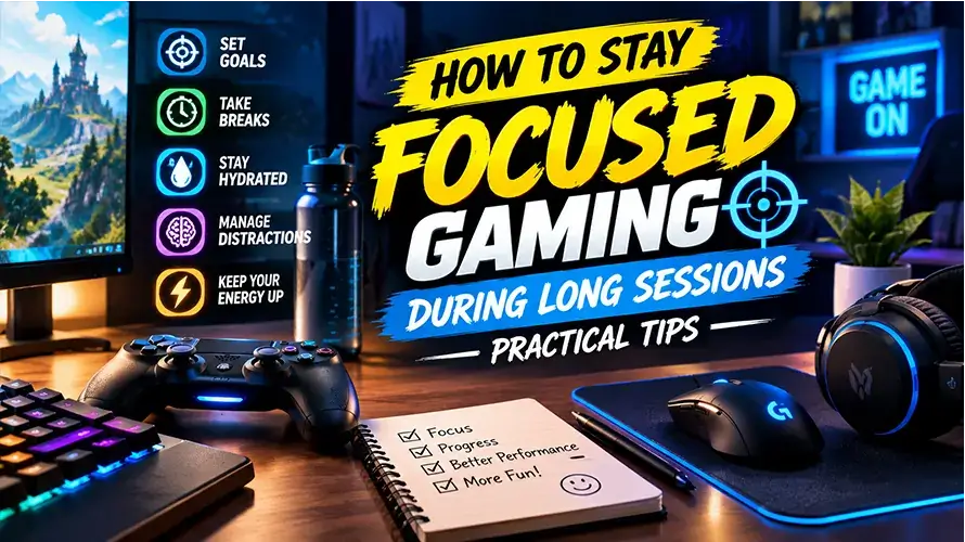 How to Stay Focused Gaming During Long Sessions Practical Tips